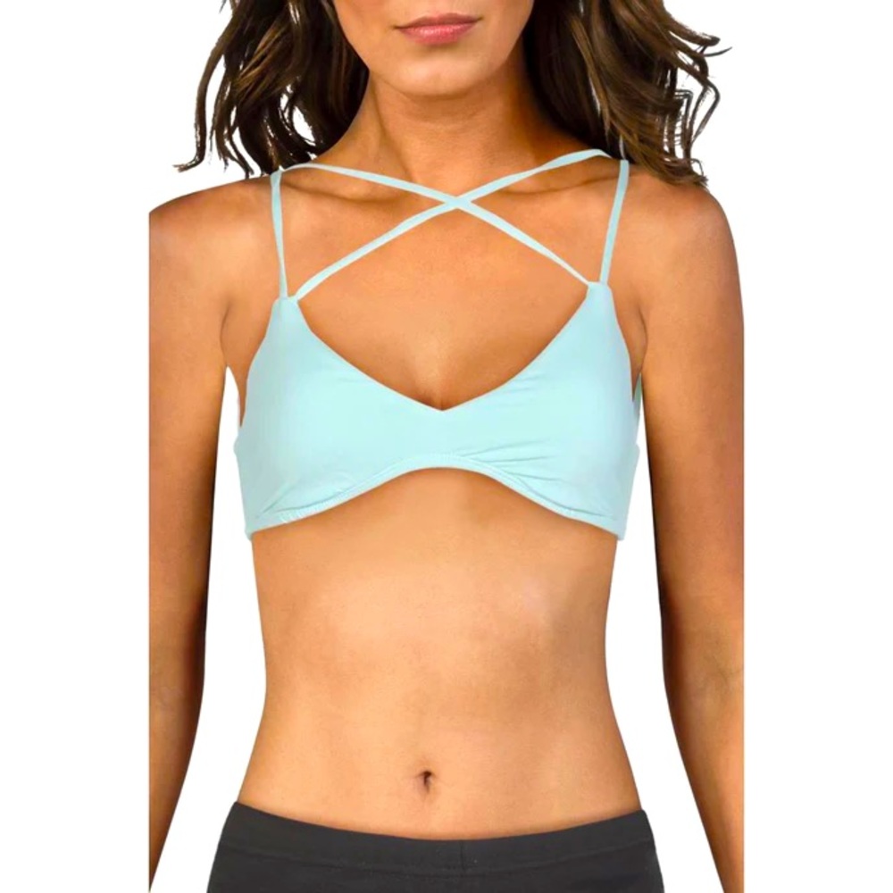 NWT bikini lab swim top